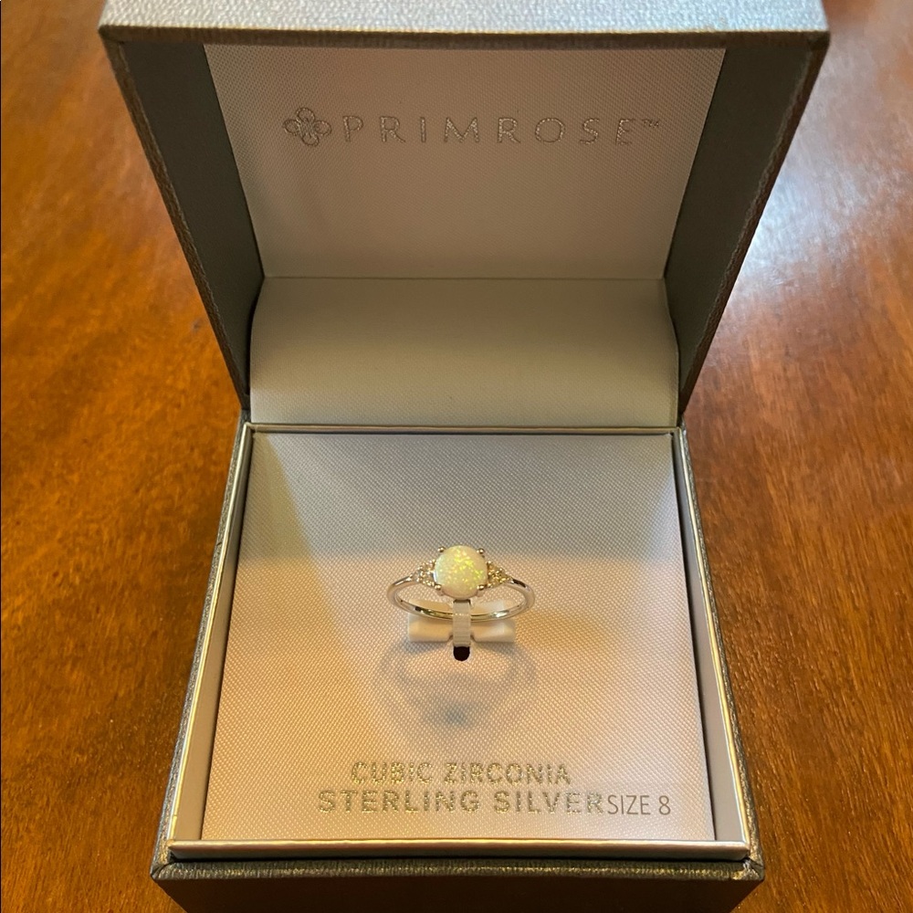 Primrose Cubic Zirconia Ring with stone
